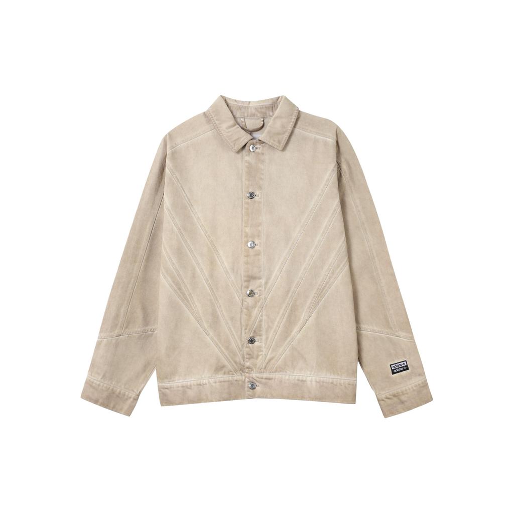 adidas Оригинальная модная джинсовая куртка мужская верхняя одежда Raw GN3314