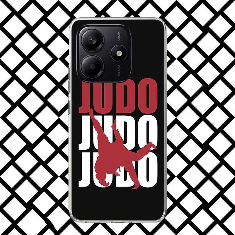 Чехол для телефона Judo jiu jitsu BJJ Brazilian для Xiaomi Redmi Note 15 14 14S 13 12 12S 11 Pro Plus 11E 11T 11S 10S 5G Мягкий чехол Fund