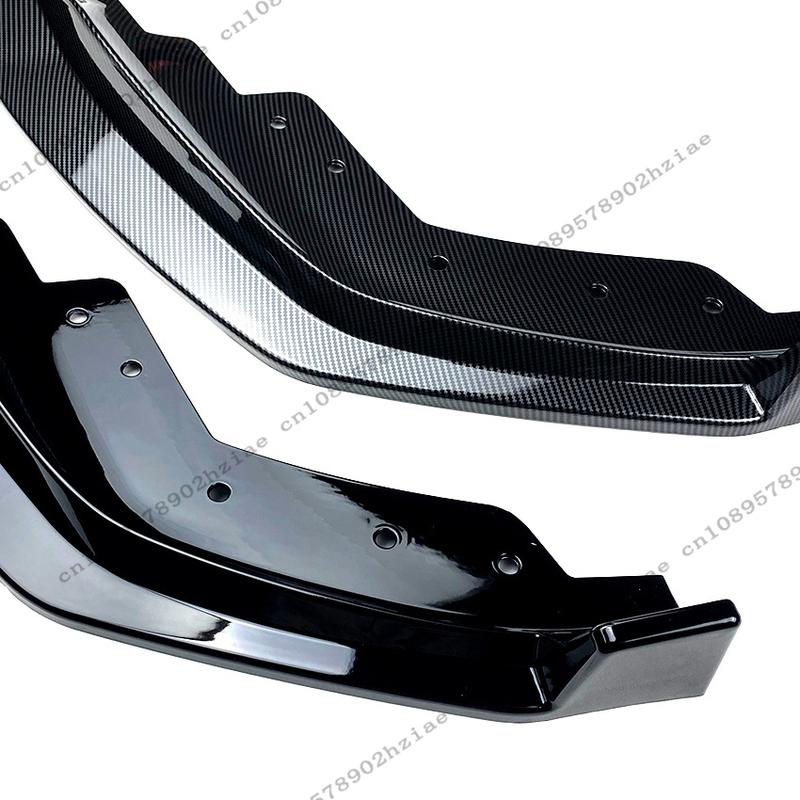 3Pcs Front Splitter For BMW G20 G21 M-Sport 320i 330i M340i xDrive 2019-2022 Gloss Black Body Kits Spoiler Diffuser Guard Tuning
