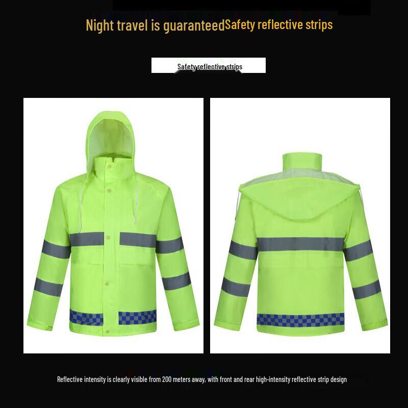 Yuzhongyi Reflective Oxford Rain Suit