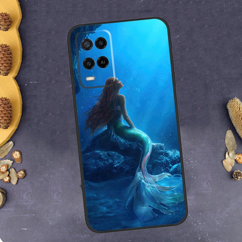 Mermaid Phone Case For Oppo A40 A60 A80 A78 A98 A18 A38 A58 A74 A94 A54 A16 A76 A96 A15 A17 A77 A57S