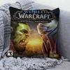 W-World of W-Warcraft Игровая Декоративная Подушка для Комнаты Эстетика Наволочка Домашний Декор Спальня Диван-Кровать Подушка для Дивана 45x45