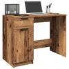 VidaXL Desk Old Wood 100x50x75 Cm Engineered Wood, Computer Desk, Study Desk, Standing Desk, Table 856995
