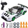 1/24 Высокоскоростной RC Дрифт Автомобиль Машинки Сменная Шина 4WD GTR Соревновательный Гоночный Автомобиль Модель Автомобиль на Пульте Управления Игрушка для Мальчика Подарок
