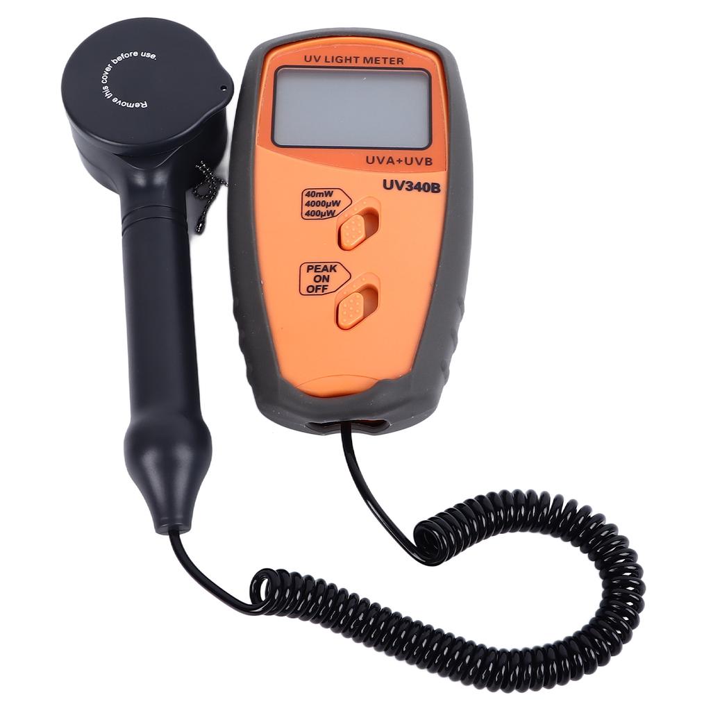 Измеритель ультрафиолетового излучения UVA/UVB 290?390 нм ЖК-дисплей UVA UVB радиометр для тестирования измерений