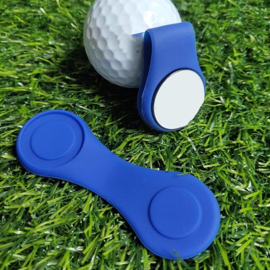 2 шт., легко носить с собой маркер для гольфа, съемный магнитный зажим для шляпы