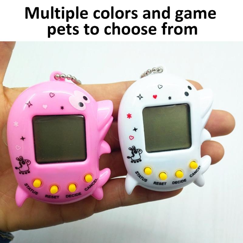 168 в 1 Домашние животные Виртуальные игрушки для домашних животных Ностальгическая игровая консоль Электронные игрушки для животных Цифровой игровой автомат для домашних животных для детей