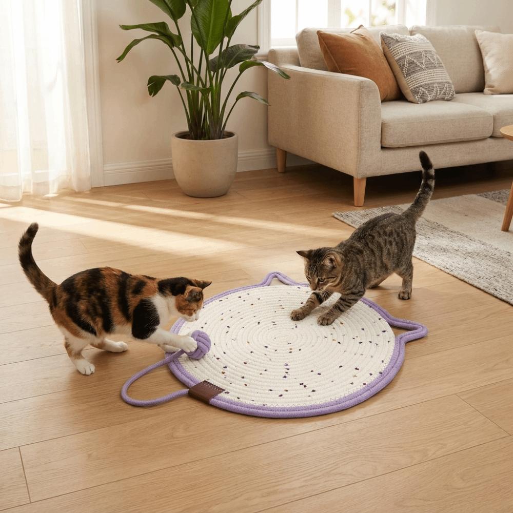 Scratch Resistant Cat Scratching Toy Wear-Resistant Dog Mattress Cat Climbing Mat Indoor Use