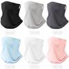Full Face Sunscreen Mask With Ear Loops, Neck Protector, Outdoor Cycling Face Towel
