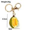 Durian Model Simulation Durian Keychain Bag Accessories SImitation Durian Key Chain  Car Pendant
