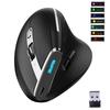 F-36 2.4G Bluetooth-compatible Mice Professional 8 Buttons Ergonomic Vertical Mouse for Computer Laptop