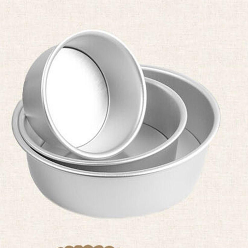 4/6/8/10 дюймов Кухонная круглая форма для блюда с узором, литая из алюминиевого сплава, форма для пудинга, форма для торта со съемным дном