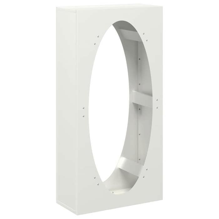 VidaXL Firewood Rack White 50x23x100 Cm, Fireplace Log Holder, Log Holder, Log Rack, 864182