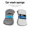 9 шт., наборы для чистки автомойки, полотенца из микрофибры, румяна, губка для мытья, перчатки, аппликатор для ухода за полировкой, подушечки для автодетейлинга, моющие средства