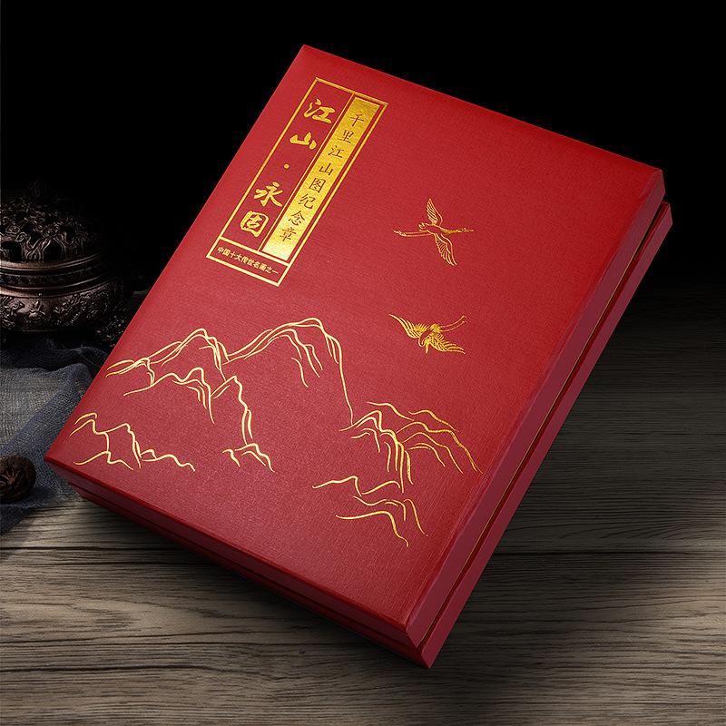 Карта ландшафта на тысячу миль, набор памятных медалей, трехмерный рельеф, цветная памятная медаль, рождественский подарок, наполнители для чулка