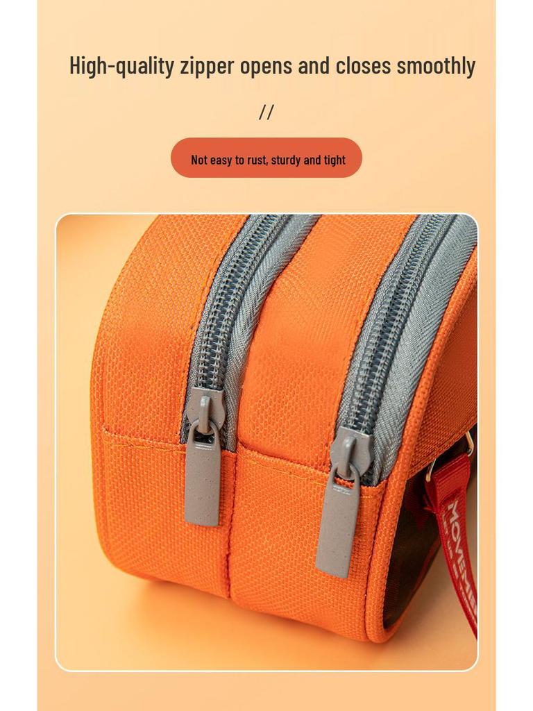 Двухслойный камуфляжный пенал для мальчиков - Многосекционная сумка для канцелярских принадлежностей для учеников средней школы