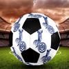 Msv Duisburg Indoor Soccer Ball Colorful Machine Stitched PVC Size 5 Team Training Competition Ready Durable High-Bounce Cool Sports Gift