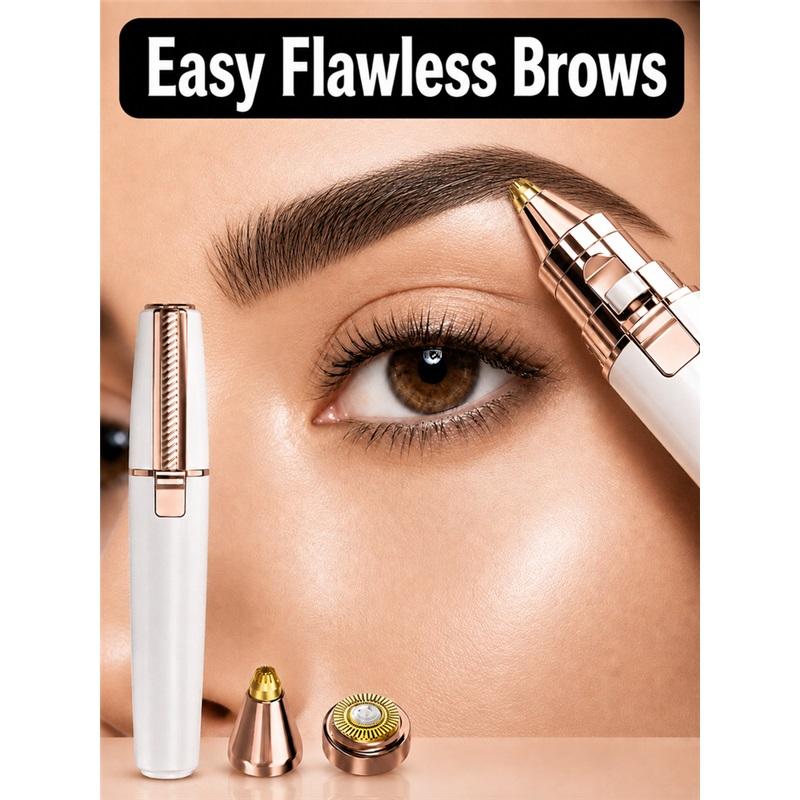 Eyebrow Trimmer Electric Eyebrow Trimmer for Women Face Sharp Rechargeable Eyebrow Razor for Women Trimmer Set Replacement Blade