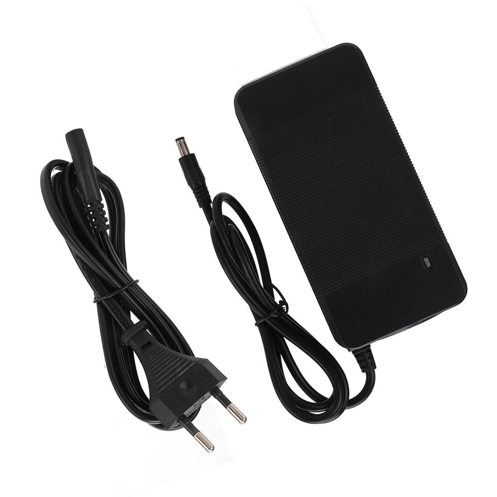 Lithium Ion Battery Charger Power Adapter with LED Indicator 54.6V 2A for Electric Scooter 100‑240VEU Plug