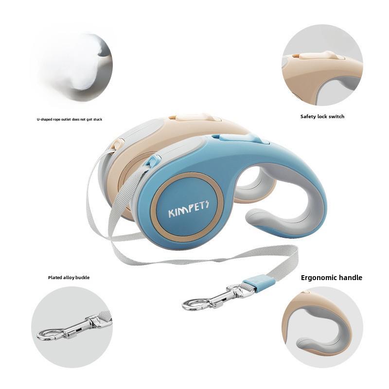 «Автоматический поводок-рулетка для собак — свободный от рук, универсальный поводок для выгула домашних животных для простых прогулок»