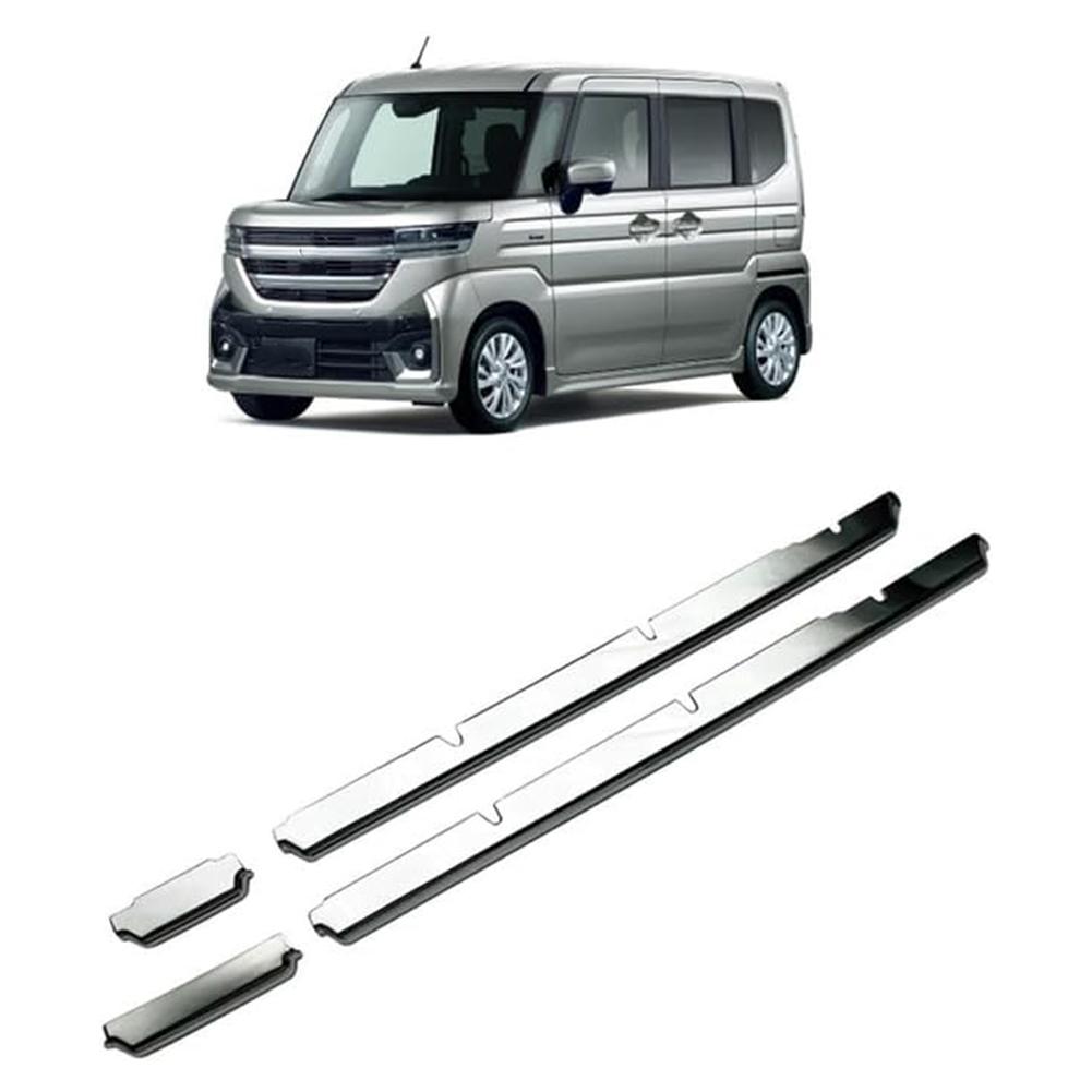 Для Suzuki Spacia Custom M K53S модифицированный передний бампер нижняя сетка декоративная центральная пластина автомобильные аксессуары блестки X4F1