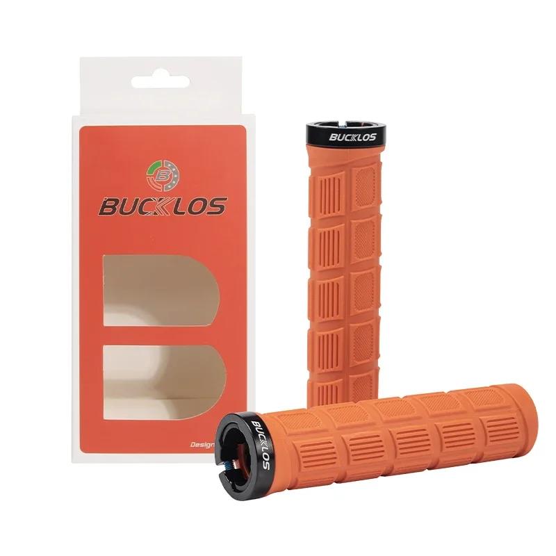 BUCKLOS MTB Ручки Руля Антискользящие Ручки для Руля Горного Велосипеда Велосипедные Манжеты Запирающиеся Велосипедные Перчатки для Руля Аксессуары для Велосипеда