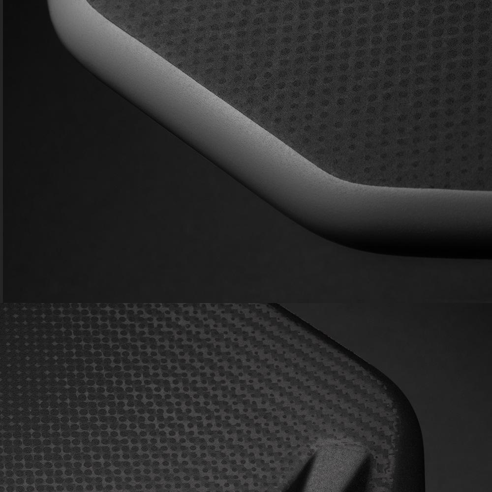 Edgeless Hollow Smile Cutout Pickleball Paddle Thermoformed Unibody Carbon Fiber Sandblasted High Spin Tournament Paddle