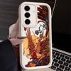 Чехол для телефона Samsung S26 S25 S24 S23 S21 S20 Ultra Крутой узор с тигром, драконом и облаками Funda для Galaxy S25 S24 FE S26 Plus Cover