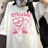 Harajuku T-shirt Women's Anime T-shirt Clothes Summer Pattern Top T-shirt Women's Street Wear Women's Fashion