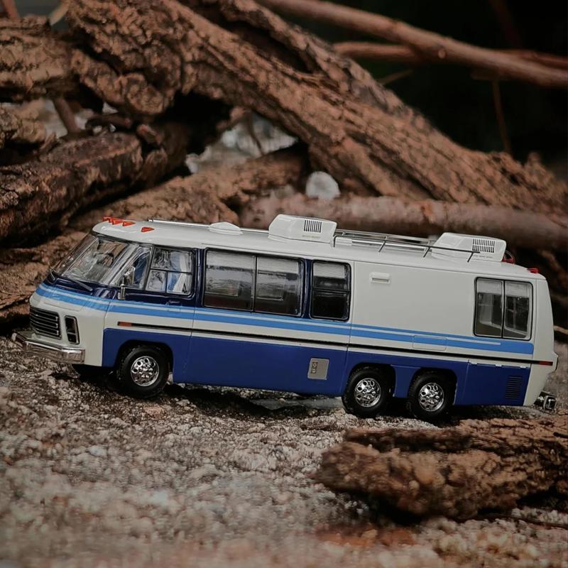 Stock Mk 1:64 2025 Apa-xpo Limited 1978 Gmc Motorhome Simulation Resin Miniature Model Custom Children's Toy Gift Collection