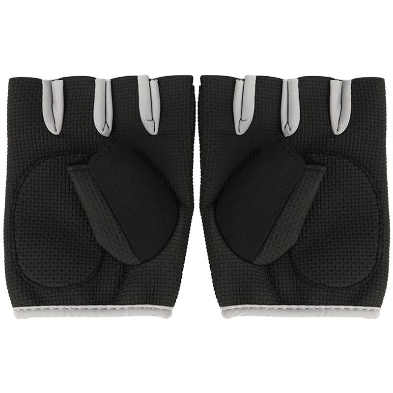 Перчатки для спортзала, противоскользящие перчатки с полупальцами для штанги, мужские и женские перчатки для тяжелой атлетики, перчатки для йоги с четырьмя пальцами