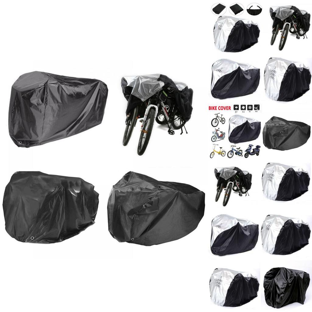 Lightweight And Portable Waterproof Bike Cover For Single Double Triple Bikes