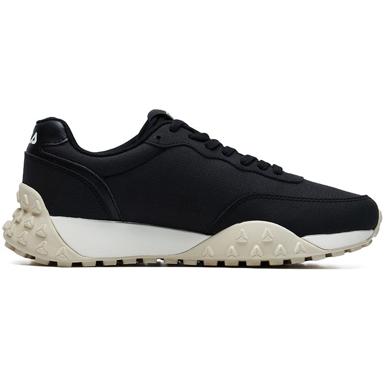 Fila Pacer Ткань Синтетическая кожа Удобные Универсальные Низкие Повседневные Кроссовки Женские кроссовки Черный F12W124154FBK