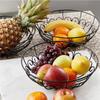 Fashion Space Saving 3Layers Iron Wire Fruit Basket for Storage