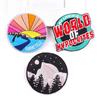 3 Pcs/pack Fusible Embroidery Patch Iron On Patches For Clothing Thermoadhesive Patches For Jackets Jeans Backpack Ironable Sewing Patch