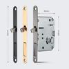 Square Sliding Door Lock Bedroom Pocket Door Lock Invisible Recessed Balcony Sliding Door Lock Anti-Theft Safety Wood Gate Lock
