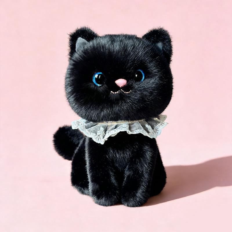 Плюшевая кукла-кошка Игрушка для детей Дети Девочки Мягкое набивное животное Подарок
