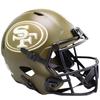 Casque De Football Américain - Riddell - San Francisco 49ers - Réplique - Salute To Service - 24cm