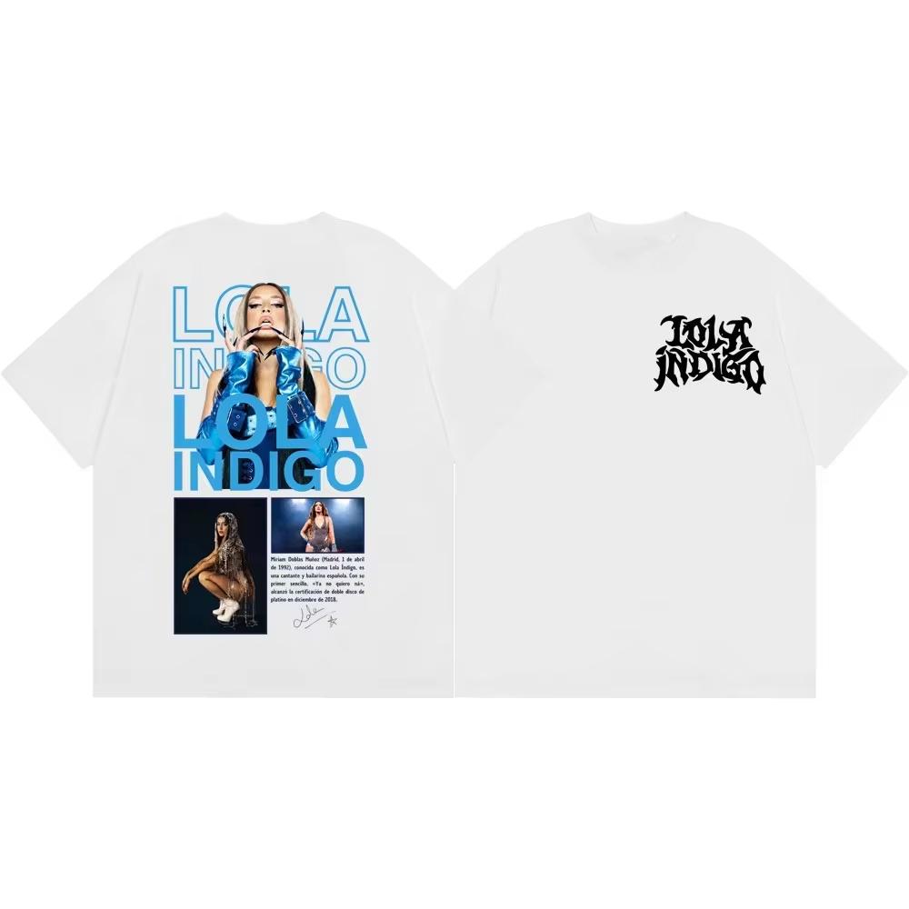 2026 New Spanish Pop Singer Tour Graphic‑Print Unisex 100%‑Cotton Short‑Sleeve T‑Shirt, Summer Streetwear Top