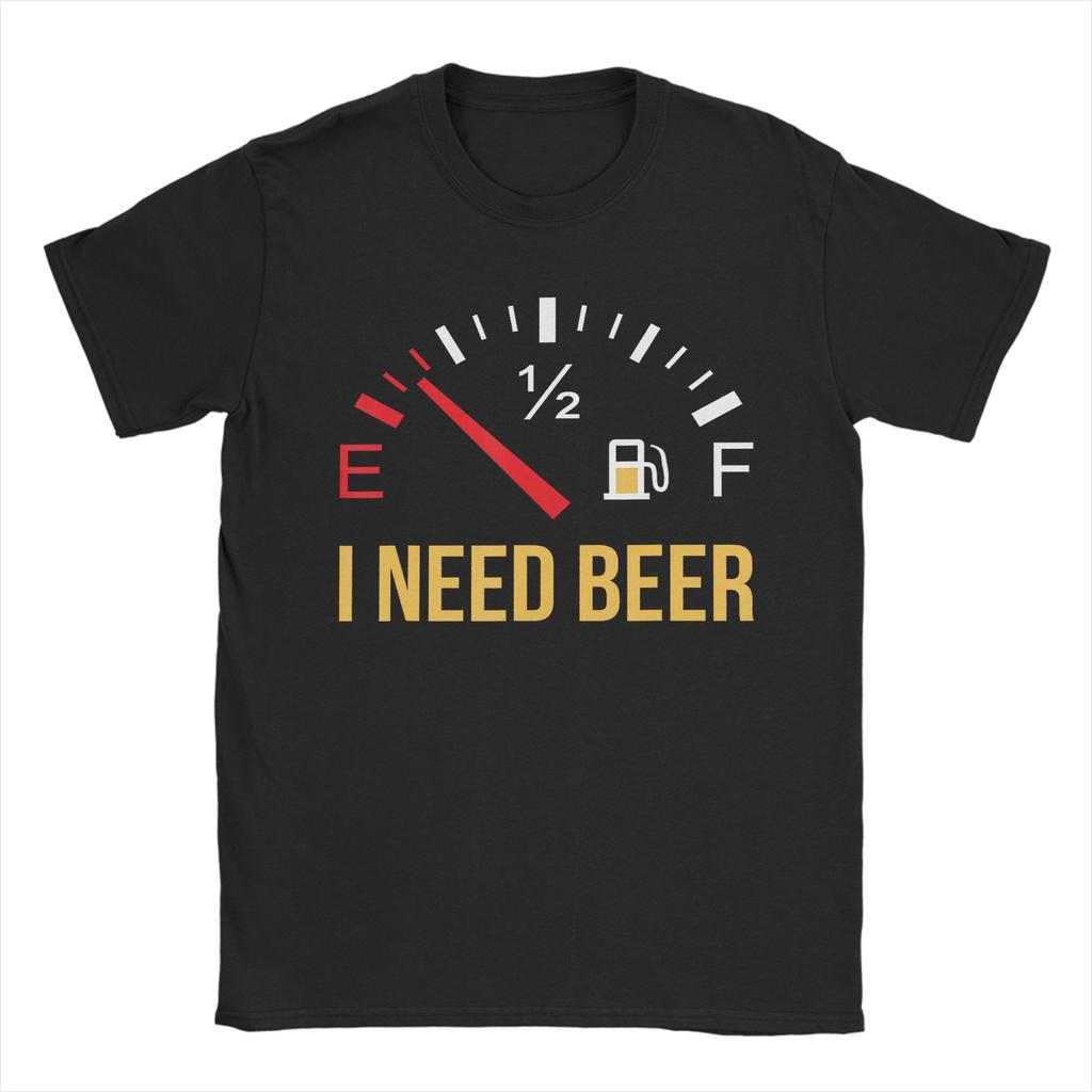 Men Women Necesito Cerveza Funny Quote I Need a Beer T Shirt Cotton Graphic Printed TShirt Top Clothing