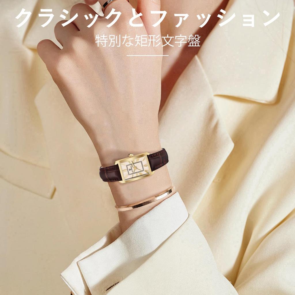 Аналоговые кварцевые кожаные водонепроницаемые квадратные часы для ежедневного подарка, женские часы, дисплей, ремешок, тонкие, стильные, часы, простые, женские,