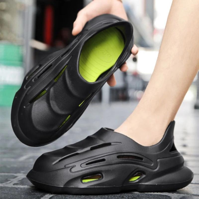 Fashion Ultralight Male Shoe Non-slip Wear-resistant On Offer Trend 2025 New Design Arrival Fashion Comfortable Eva Buy Pvc Men's Sandal