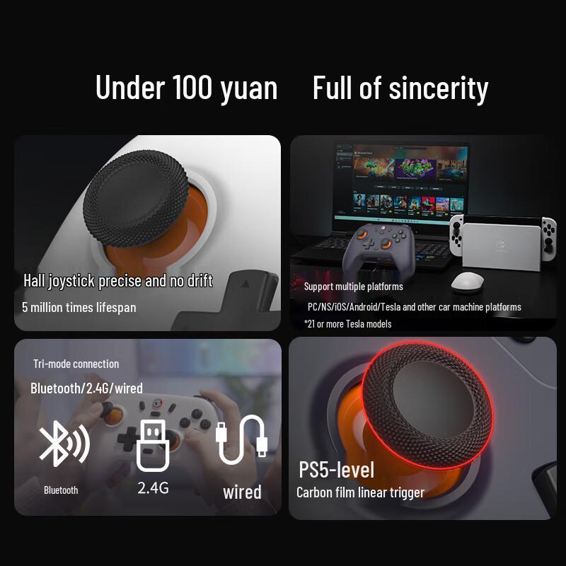 Геймпад GameSir Polaris для Switch, PC, Steam и Android - Издание Black Myth Wukong