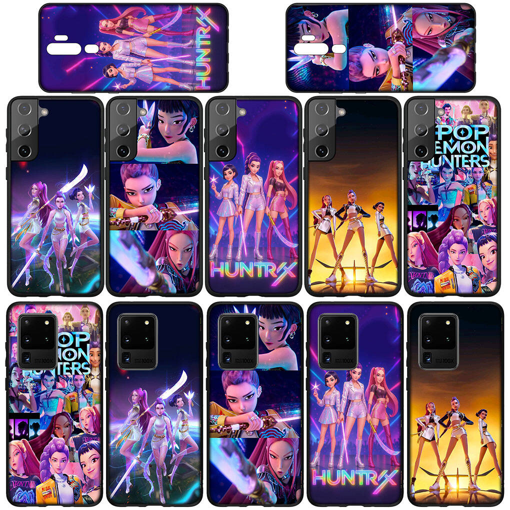 Для Samsung Galaxy S25 S24 S23 S22 Ultra FE Plus A17 A37 A57 A56 A55 A06 A16 A15 A36 A26 A35 A05 A25 A54 A34 Чехол Rumi Zoey KPop Demon X Hunters Mira