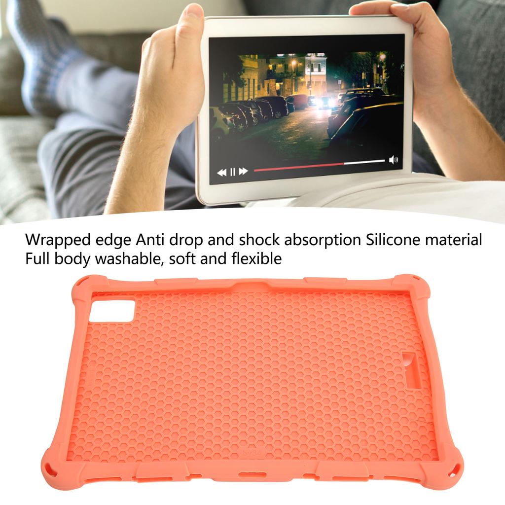 10.4in Tablet Case for   T40 Pro T40 Plus Shock Absorption Soft Silicone Tablet Protective Cover with Bracket