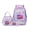 Kpop Witch Hunter Girl Group Primary School Students Print Children'S Backpack Schoolbag Three-Piece Schoolbag