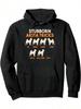 Stubborn Akita Tricks American Akita Inu Design Pullover Hoodie 250G Casual Black Sweatshirt with Pockets Cozy Long Sleeve Hoodies