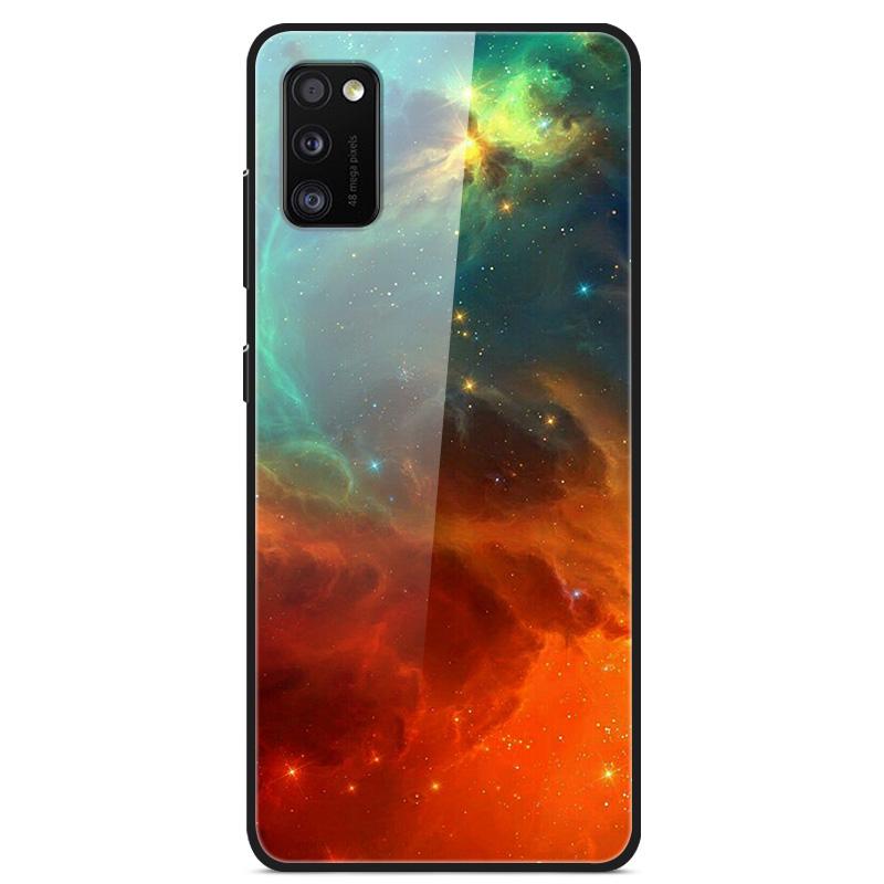 Для Samsung A41 Чехол A31 A71 A51 Закаленное Стекло Жесткие Задние Крышки Для Samsung Galaxy A51 Чехлы Для Телефона Защитные Fundas Coque A 41