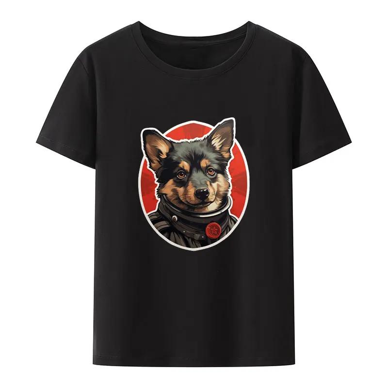 Cccp Soviet Laika The Russian Space Super Rocket Dog Short Sleeve Tee Men Women Summer Sale T Shirt Funny Streetwear Camisetas