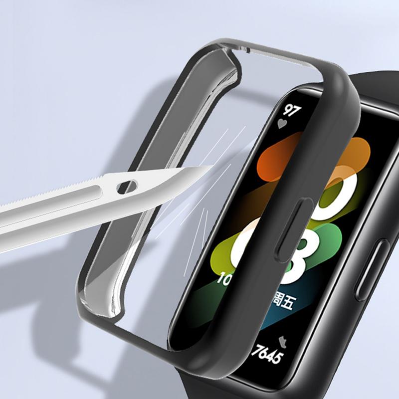 Силиконовый Чехол Защитная Крышка Оболочка Аксессуары для Huawei Band 8 7 6 / Honor Band 6